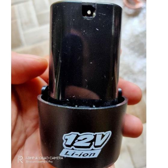 Promo Terbaik Baterai Bor Cordless 12V Li-ion  atau Charger universal