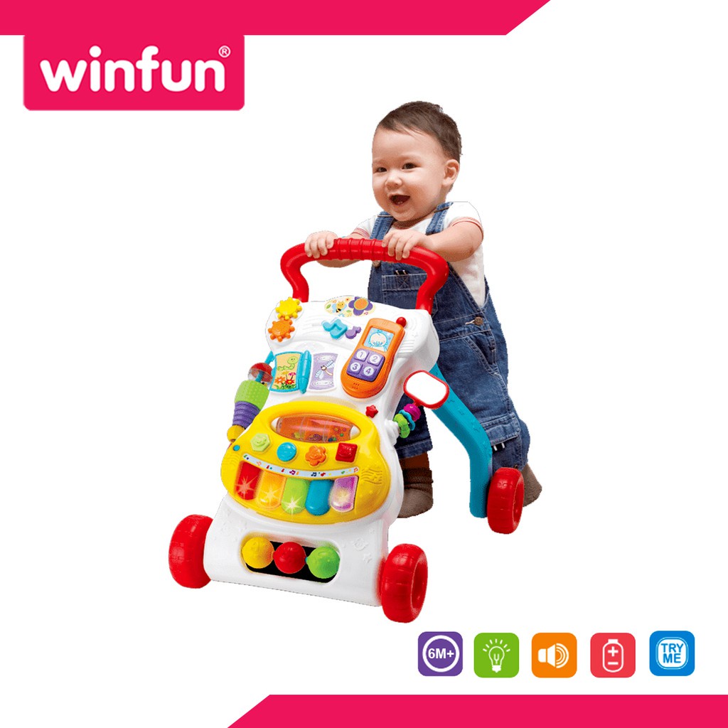 WINFUN Grow with Me Musical Walker | W000804 Mainan Edukasi Anak Bayi