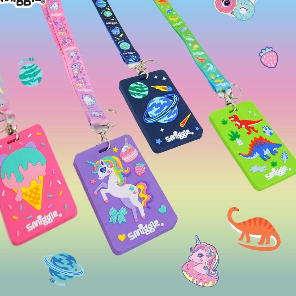 

Serbuuu ★ NAMETAG ID CARD SMIGGLE RUBBER DENGAN TALI!