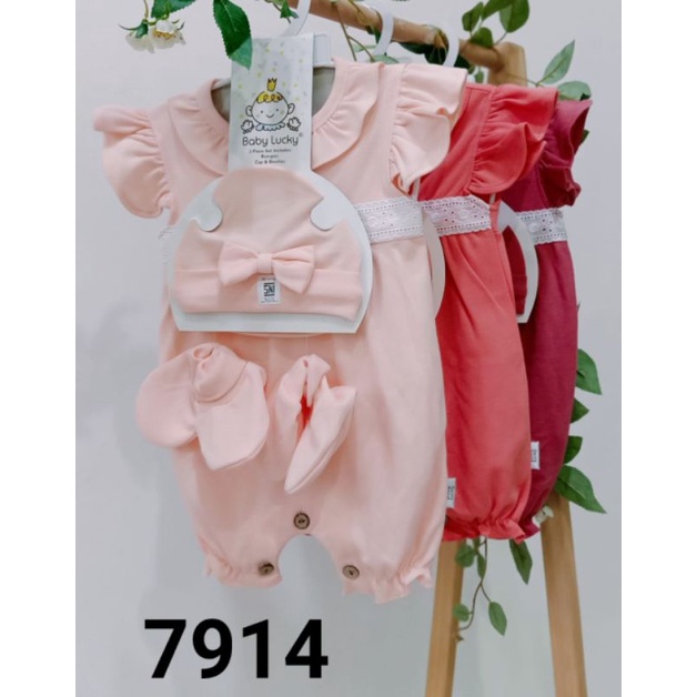 BBLUCKY JUMPER CEWEK HAMPERS NB SD 12 M BAYI BABY GIRL PEREMPUAN SET TOPI SARUNG Tangan kaki