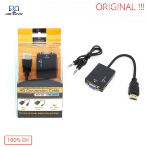 HDMI to VGA + Audio Converter Video Adapter / Kabel Konverter Adaptor
