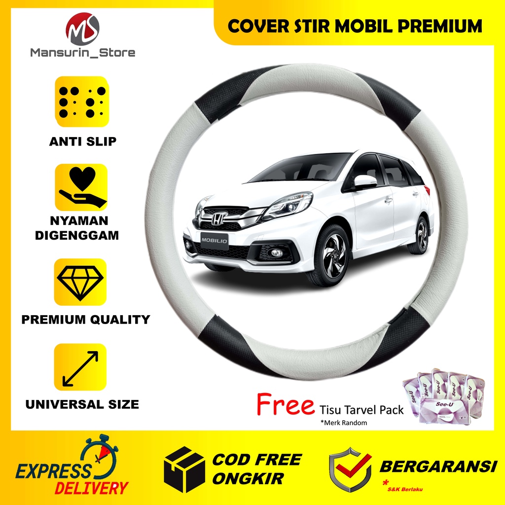 Cover Stir Mobil Mobilio Sarung Setir Honda Mobilio Cover Ster Mobil Honda New Mobilio RS