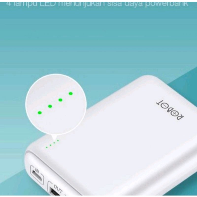 Power Bank RT10 10000mAh Powerbank 2 Input 1 Output Super Mini