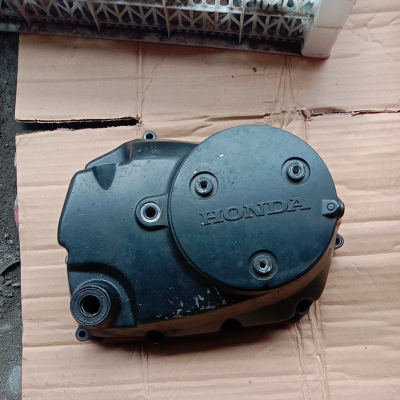 bak kanan blok oli mesin kopling Honda Supra x 125