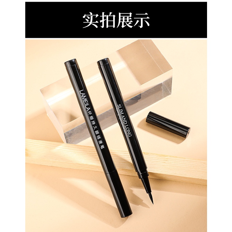 LM-839 Lameila EYELINER Pena Waterproof Long Lasting 24 Hours Liquid