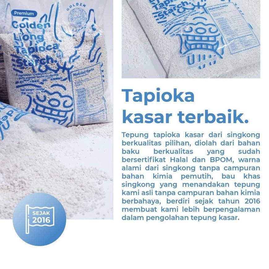 

Barang Bagus Tepung Ayam Shihlin Premium Tapioka Kasar Crispy Grade A+~