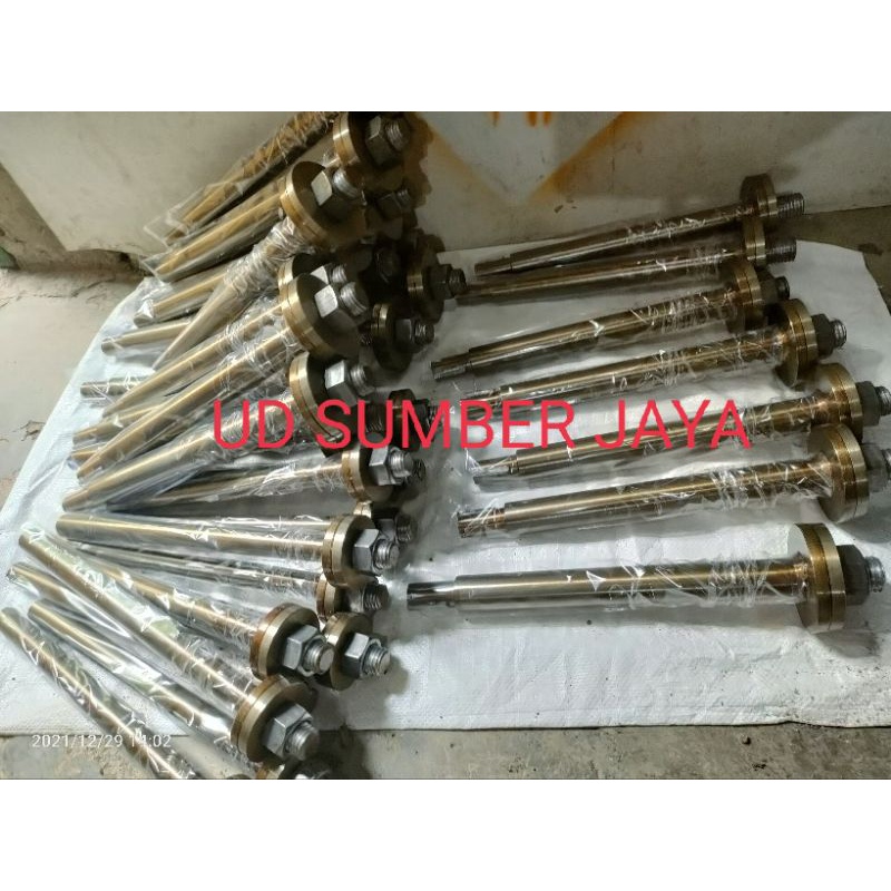 As serkel / as gergaji kayu meja 1 inch panjang 20 cm