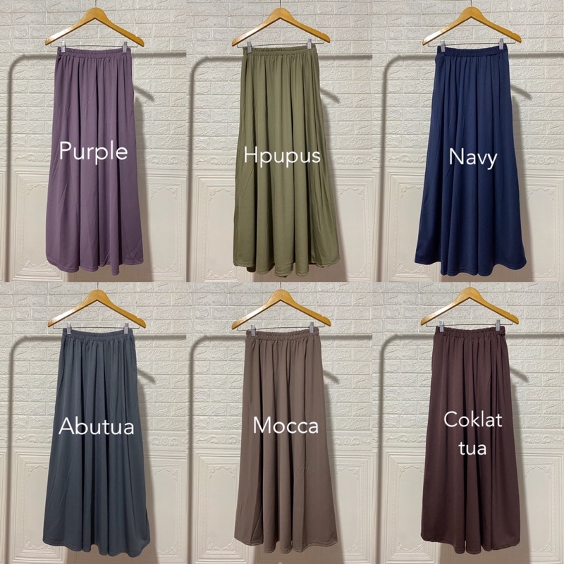 BEFAST - ZSO OOTD Rok Wanita DECILA / MAYUNG JERSEY ROK PREMIUM SKIRT POLOS / Pakaian Wanita Muslimah / Rok Maxy Wanita Terbaru / Fashion Kekinian Remaja ABG / Rok Polos Formal / Outift Wanita Hijab / Rok Wanita Trendy / Terlaris