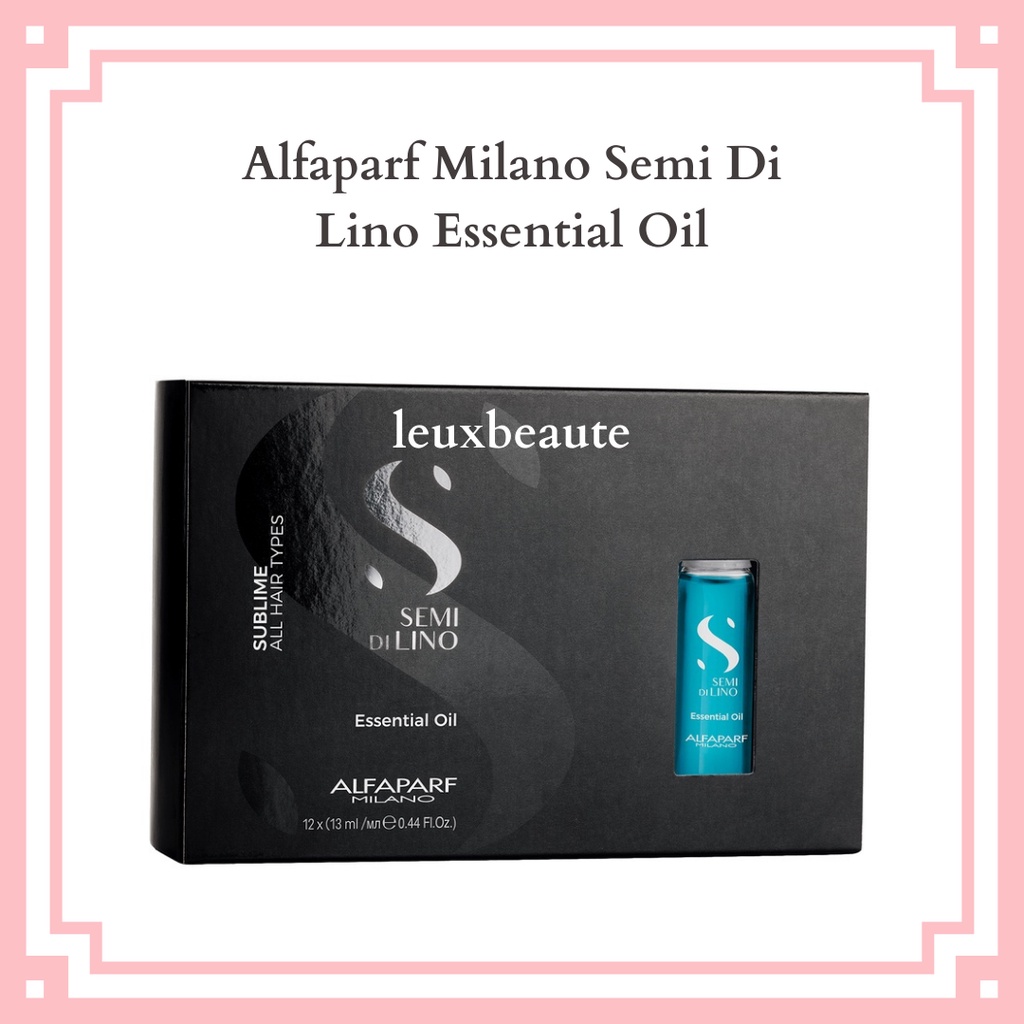 Alfaparf Milano Semi Di Lino Essential Oil