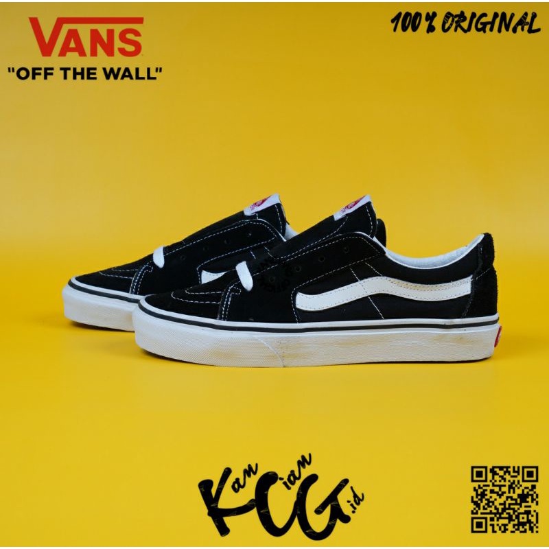 Vans Sk8 Low Black White 100% Original Bnib