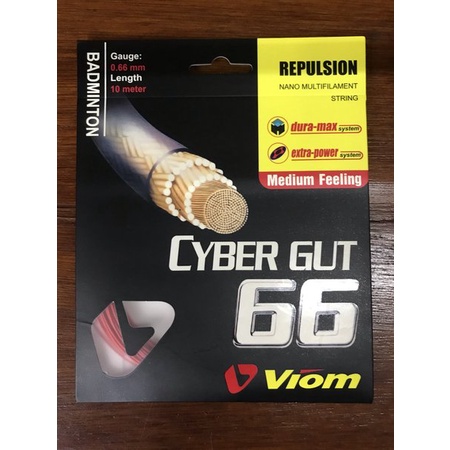 SENAR RAKET BADMINTON VIOM CYBER OUT 66