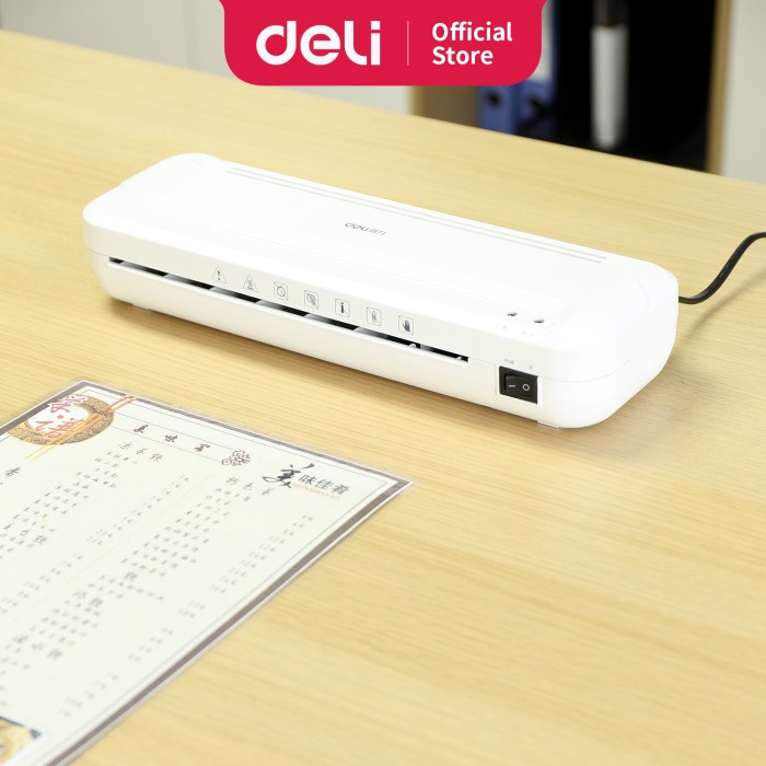 

DELI LAMINATOR. KISARAN LAMINASI 70-100MIC A4 ABU - ABU MUDA E2132