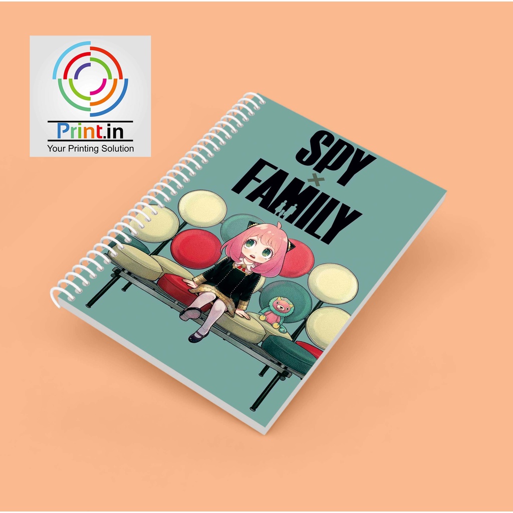 

Notebook Spiral Anime Spy x Family Anya Forger M4 Hardcover dan Softcover