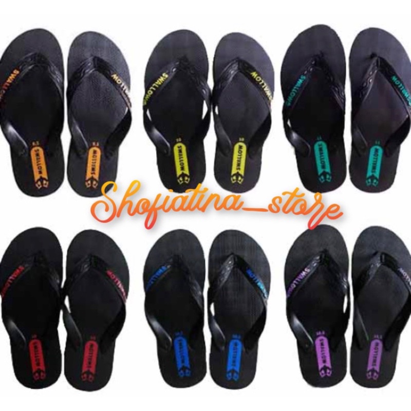 sandal swallow black pearl