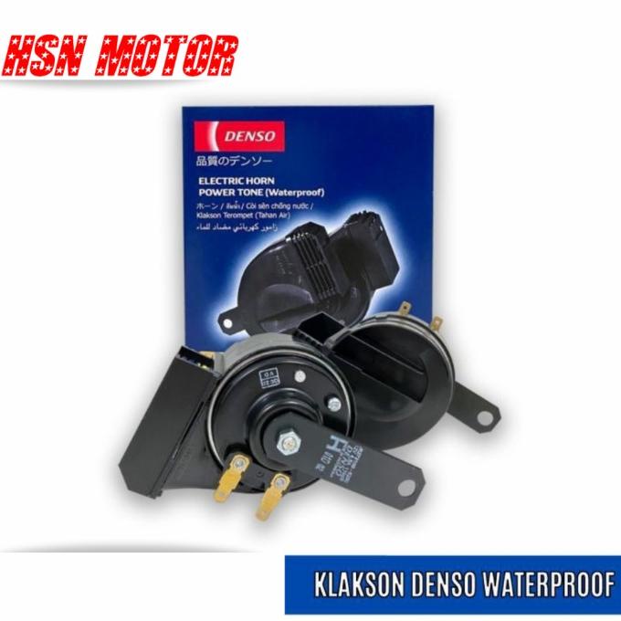 Kelakson Klakson Keong Denso Motor Waterproof Original Suara Mobil