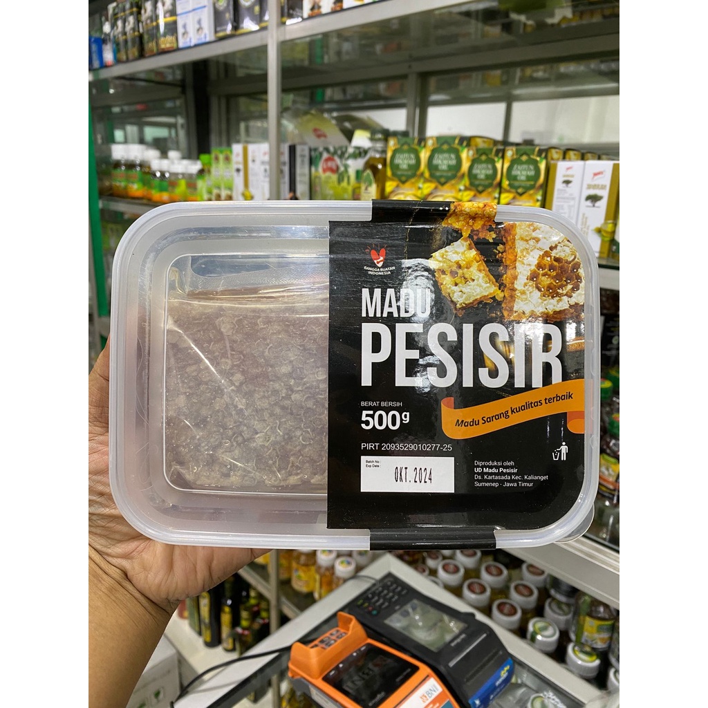 

MADU SARANG PESISIR MALIFERA ORIGINAL 100% raw honey honey comb 500 gr MADU ASLI