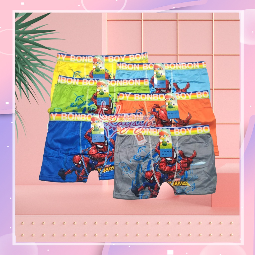 Celana Dalam Boxer Anak Laki-Laki BonBon/Happy Boy/Madelon Kids/Agatos