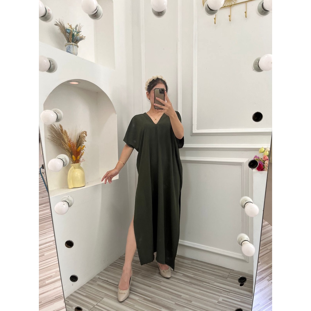 JELITA LONG VEST CRINKLE / TUNIK NINA LONG SQUARE