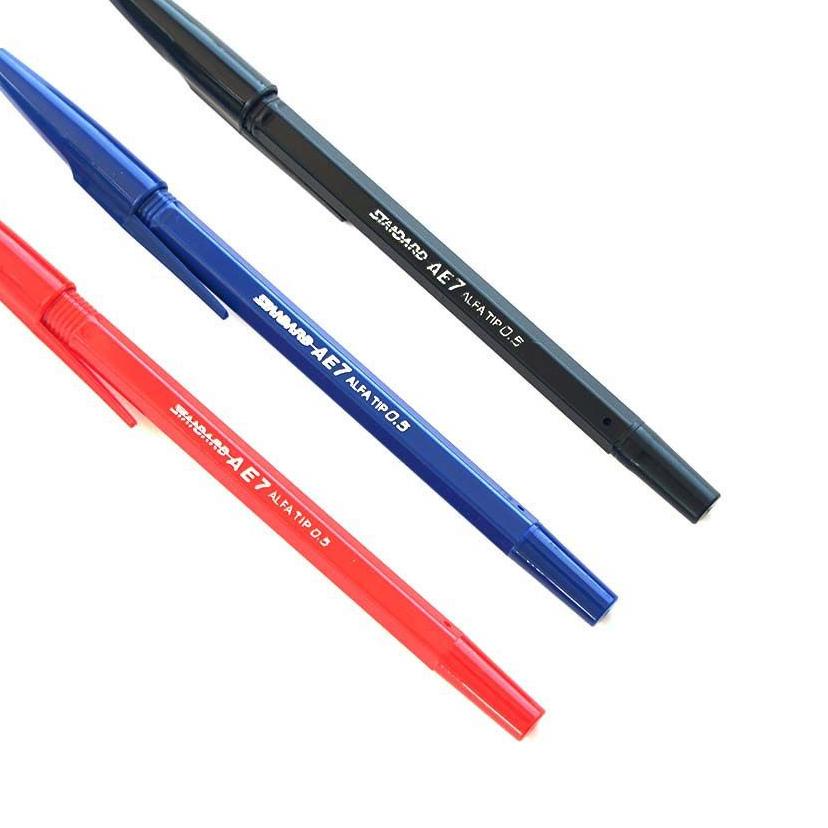 

66D⁑ PULPEN / PEN / PENA STANDARD AE7 0.5mm [12 PCS] Paling Laris