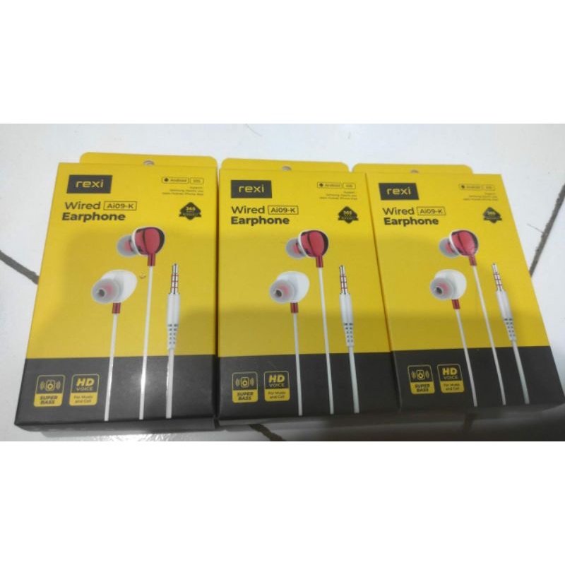 HEADSET//EARPHONE//REXI