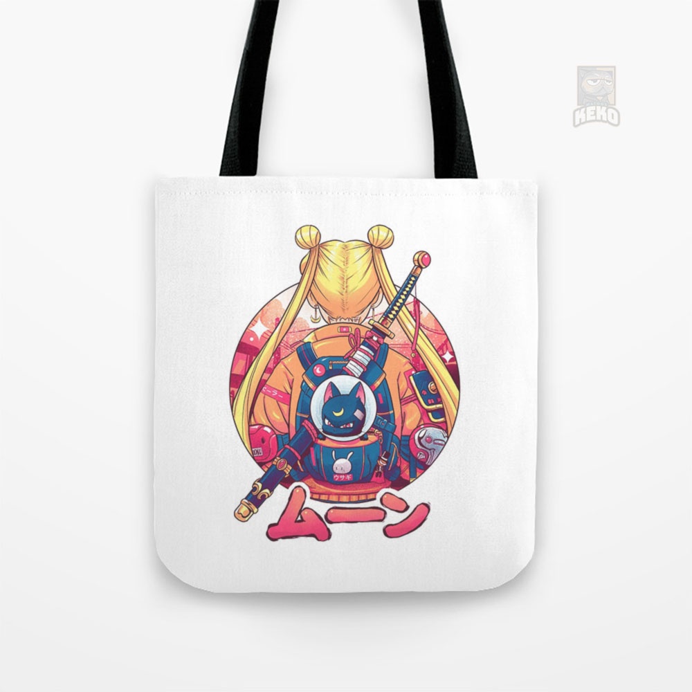 Winter Moon Sailor Moon Tote Bag Kanvas