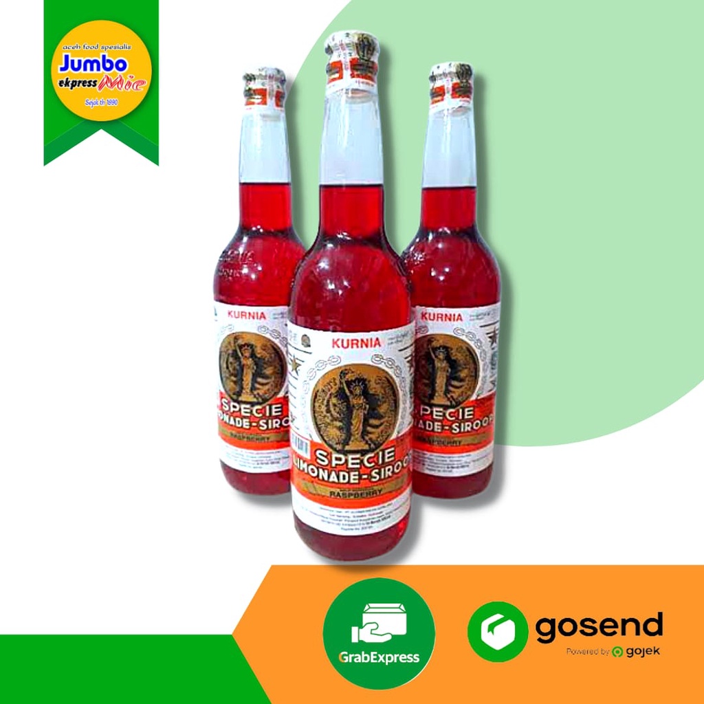 Sirup kurnia cap patung raspbery khas medan
