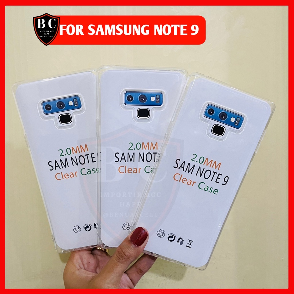 CASE SAMSUNG NOTE 9 - SOFTCASE CLEAR HD PREMIUM SAMSUNG NOTE 9 - BC