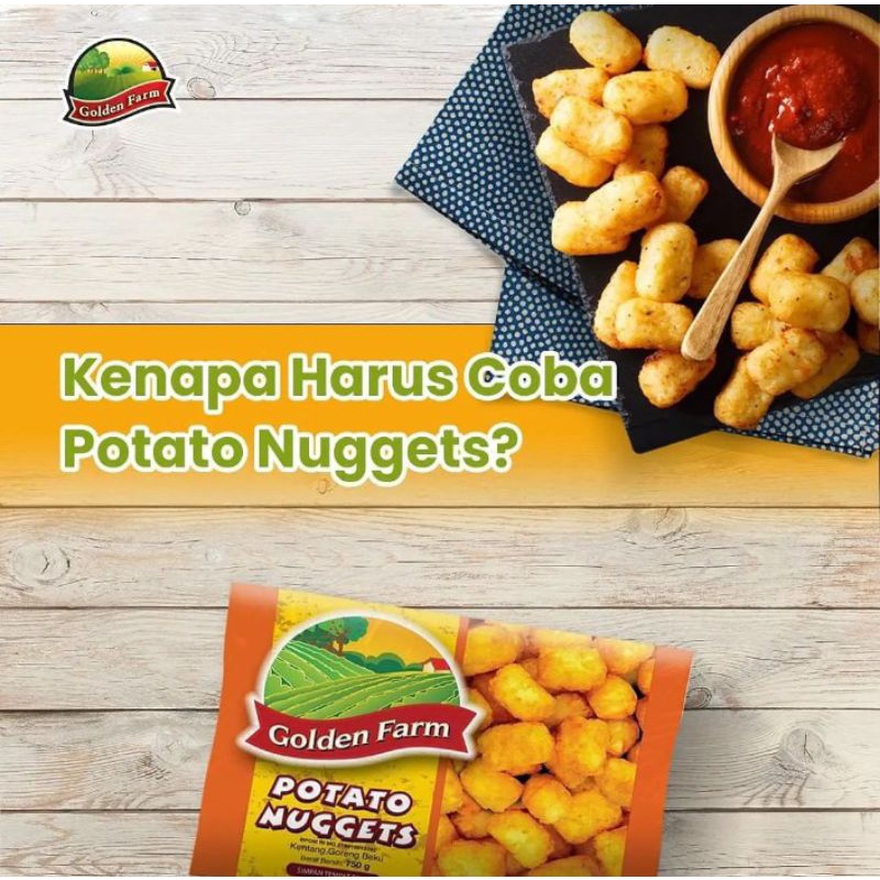 

Golden Farm Potato Nuggets | Festive Frozen Food