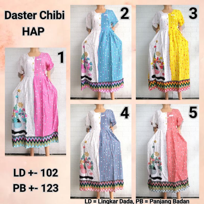 DASTER CHIBI LENGAN HAP MODERN ADEM BUSUI FRIENDLY BU TEJO SFTLNS + SWN