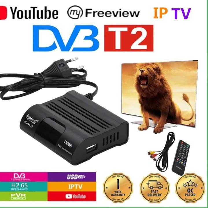 New Stock Montage VT6000 Smart Digital TV Box Receiver 1080P DVB-T2 + DVB-S2