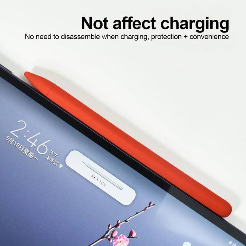 Untuk Huawei M Pensil Case Anti Hilang Silikon Kompatibel Untuk Huawei Matepad Pro Tablet Touch Pen Stylus Pelindung Lengan Cover