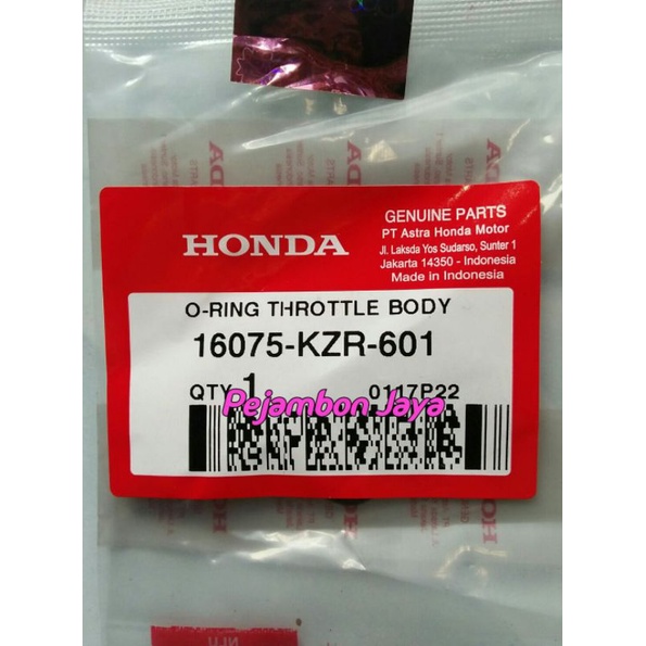 16075KZR601 O-RING THROTTLE BODY