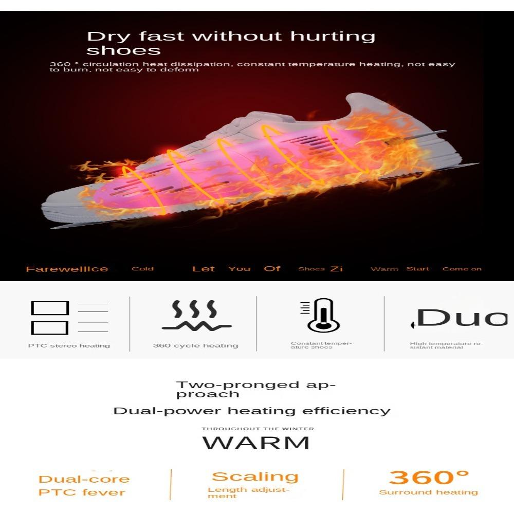 Preva Shoes Dryer Outdoor Ski Snowing Portable Dewasa Anak Penyegar Pemanas