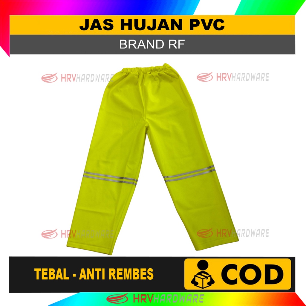 JAS HUJAN BAJU DAN CELANA PVC POLYESTER KUALITAS PREMIUM