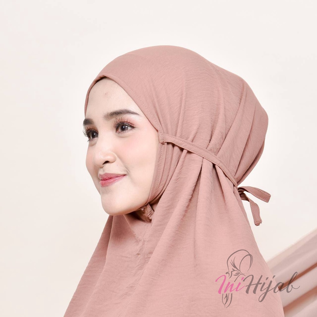 Ini Hijab - Bergo Crinkle 1 Layer