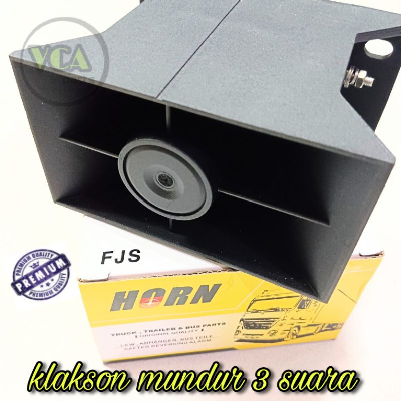 KLAKSON MUNDUR ATRET/ALARM MUNDUR MOBIL TRUK 3 SUARA.