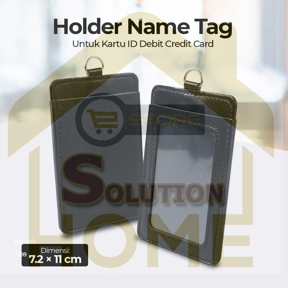 

HSS TOOLS - Kantung Badge Holder Name Tag Kartu ID Debit Credit Card - 610