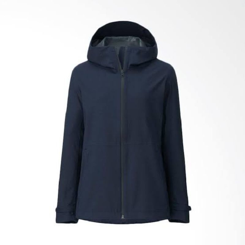 uniqlo blocktech jacket waterproof