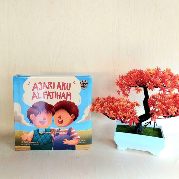 ⭐BISA COD⭐ Boardbook Ajari Aku Al Fatihah Al-Fatihah