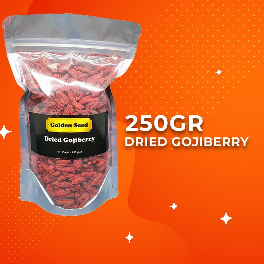 

WOW BANGET GOJIBERRY PREMIUM 250gr - GOJI BERRY - WOLFBERRY - KICHE - KICE - GOU QI - QI ZI - KICHI QI ZHI ♨ 858