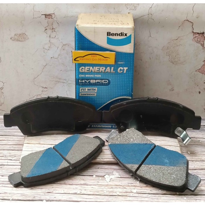 BRAKE PAD KAMPAS REM DEPAN JAZZ CITY 04-07 BRIO BENDIX DB1262 GCT