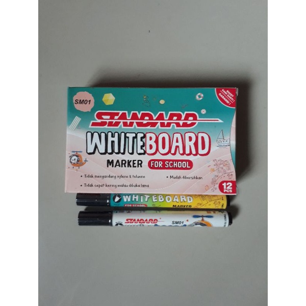 

Spidol Whiteboard Marker For School SM 01 Standard (harga untk 1 Pcs)