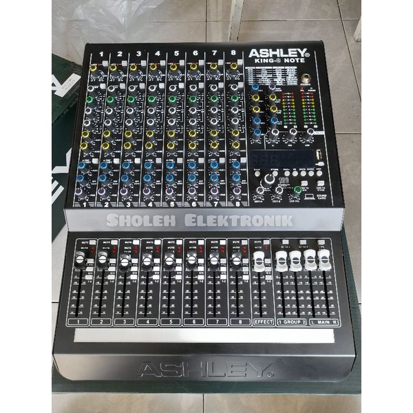 Mixer Ashley King 8 Note New 8 Channel