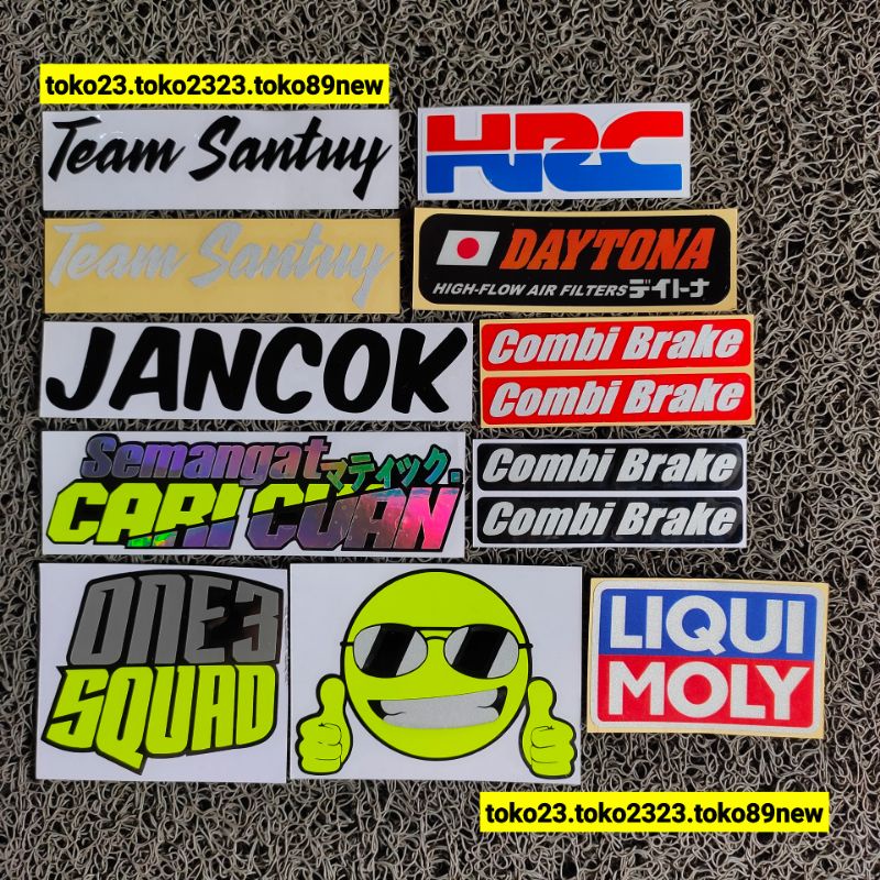 stiker motor keren stiker kata kata stiker cutting emot