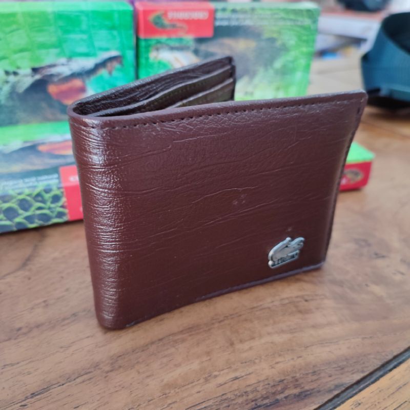 Dompet Pria Kulit Sintetis | Dompet Pria Lipat Full Slot