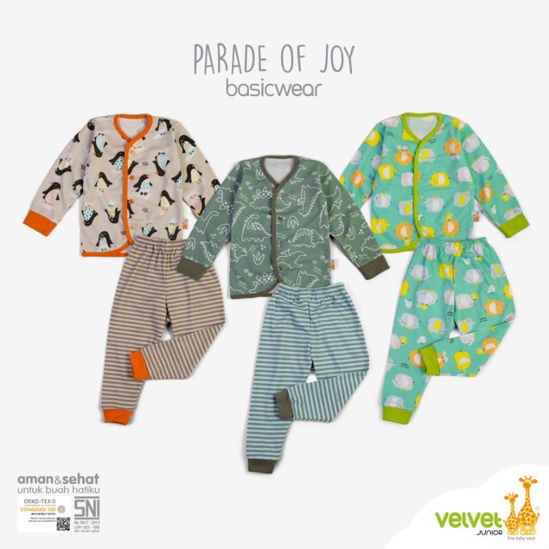 VELVET JUNIOR -NEWBORN &amp; SIZE S- PENDEK &amp; PANJANG NORTHREN LIGHTS TERBARU