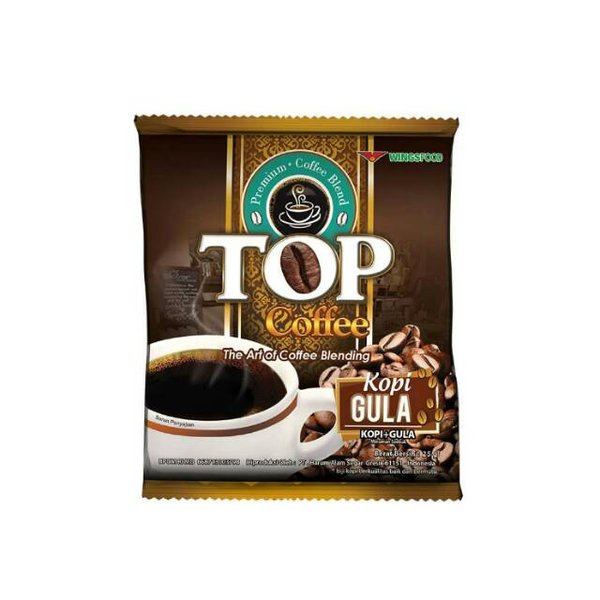TOP Coffee Kopi + gula 25g Rentengan isi 12