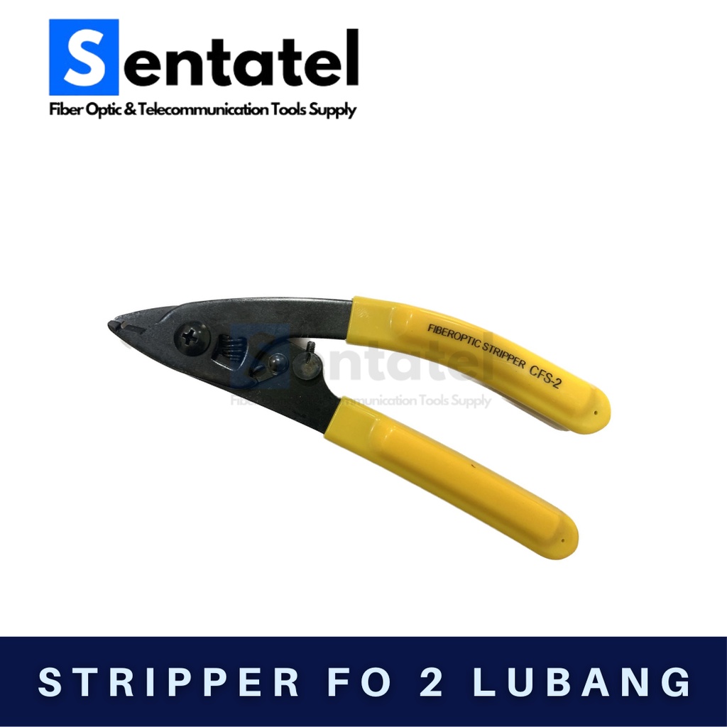 FIBER OPTIC TANG STRIPPER 2 LUBANG CFS - 2