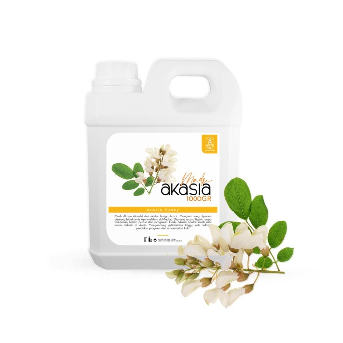 

Madu Asli 1 Kg Madu Murni 100% Natural Honey Raw Honey - 1 Kg Akasia