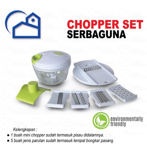 Manual Chopper Mini Cutter P 202 full set mini chopper  serbaguna